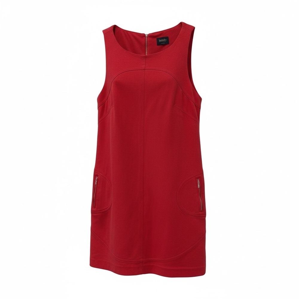 Laundry red sleeveless mini dress, size 6